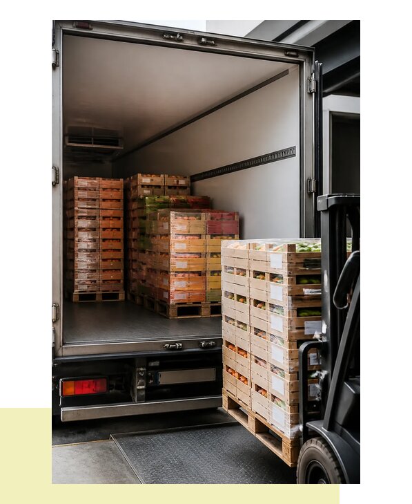 Перевозка сельхозпродукции на паллетах с доставкой в Медногорск