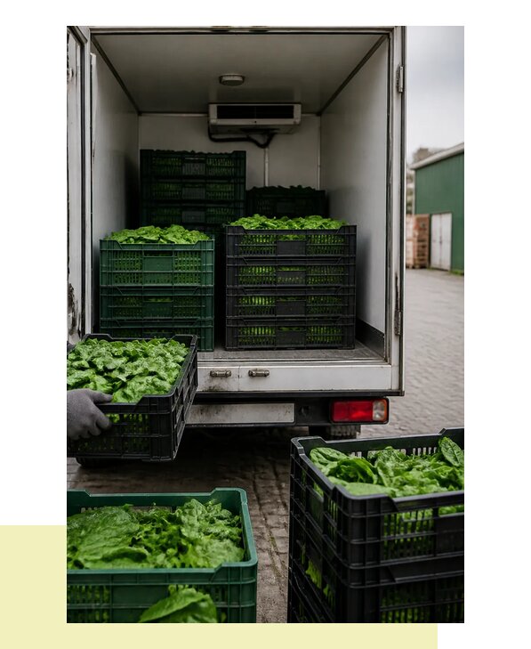 Перевозка шпината в Медногорск с сохранением свежести продукции